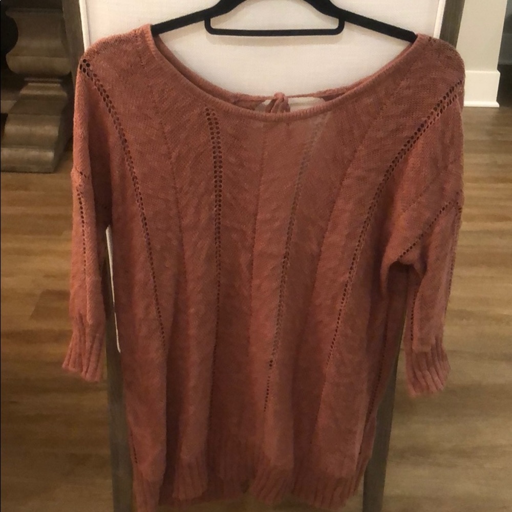 3/4 length sweater